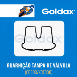 GUARNIÇÃO TAMPA DE VALVULA CB300 - XRE300 GOLDAX